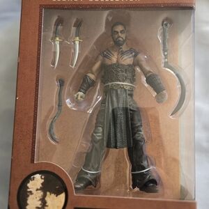 Funko Action Figure with Black and Brown Outfit